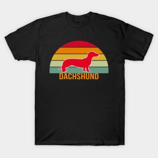 Dachshund Vintage Silhouette T-Shirt